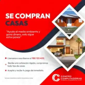 COMPRAMOS CASAS