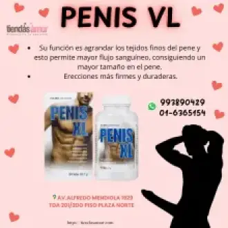 Penis XL Aumento del tamaño y el grosor del pene - Mayor potencia