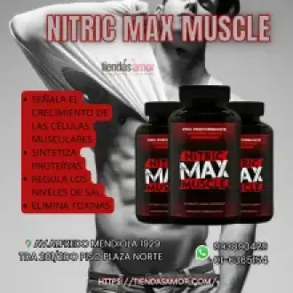 Nitric Max Muscle para el crecimiento de las células musculares