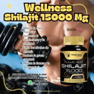 Shilajit 15000 Mg DESARROLLO MUSCULAR - EL TAMAÑO SI IMPORTA