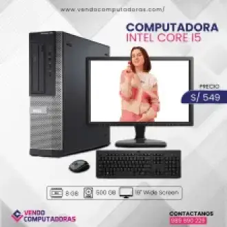  Stock limitado Asegura tu computadora Intel Core i5 antes de que se agoten 