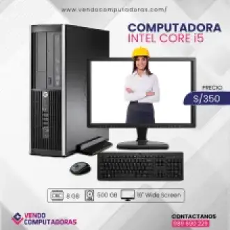  Trabaja estudia y juega sin límites con esta PC Intel Core i5 