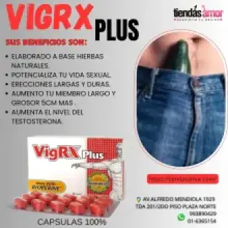 VigRX Plus Aumenta el rendimiento sexual masculino Y EL TAMAÑO - TIENDAS AMOR 