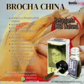 Brocha China brindan un efecto de retardante y potencia natural - TIENDAS AMOR 
