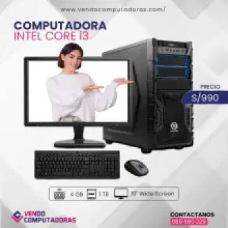  Tecnología de alto nivel con Intel Core i3. No te quedes atrás 