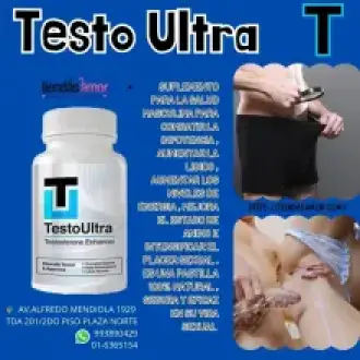 TESTO ULTRA - suplemento precursor natural de testosterona -TIENDAS AMOR