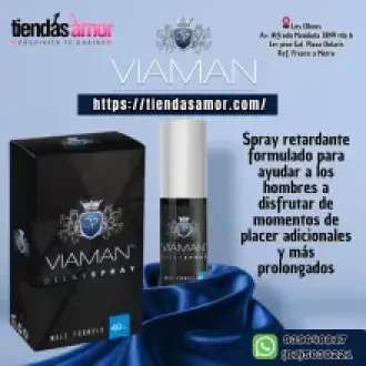 Viaman Delay Spray para mejorar el rendimiento sexual masculino