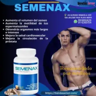 SEMENAX SUPLEMENTO ENCARGADO DE AUMENTAR EL VOLUMEN DEL SEMEN - TIENDAS AMOR
