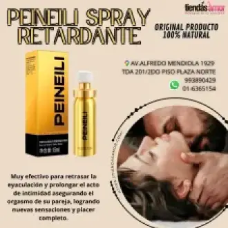 Retardante Peineili DORADO Spray 15ml NOCHES MAS DURADERAS - TIENDAS AMOR