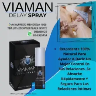 VIAMAN RETARDANTE EN SPRAY CONTRLE SU ERECCION Y SU EYACULACION - TIENDAS AMOR