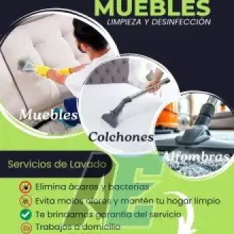 LAVADO DE MUEBLES COLCHONES Y ALFOMBRAS