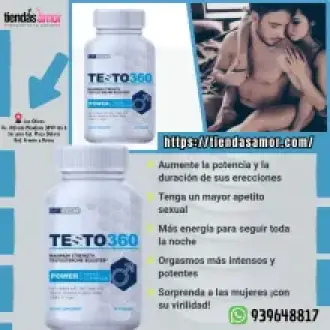 Suplemento dietético potenciador de testosterona Testo 360 Ultra