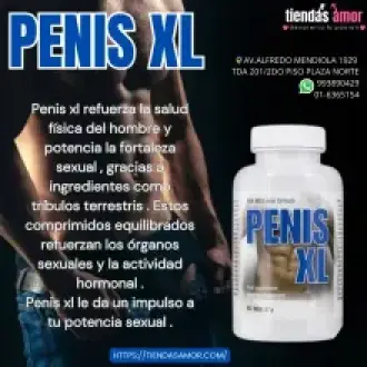 PENIS XL SUPLEMENTO PARA EL AUMENTO DEL P3NE - FUERZA Y VOLUMEN - TIENDAS AMOR 