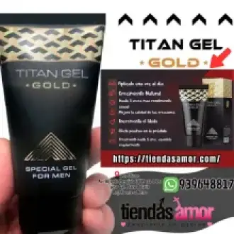 Gel Alargador De Miembro Marca Titan Gold Engrosador
