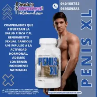 PENIS XL - 60 CAPSULAS A BASE DE INGREDIENTES NATURALES