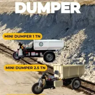 MINIDUMPER DE CARGA DE 2.5 TON ELECTRICO Y 2.5 TON DIESEL