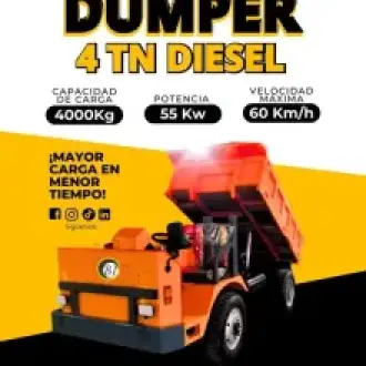 Dumper 4 Toneladas Diesel