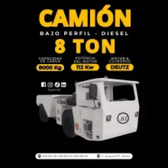 Dumper de 8 toneladas