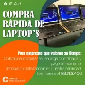 COMPRAMOS LAPTOPS
