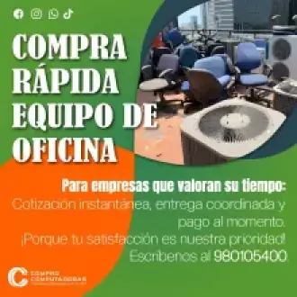 COMPRAMOS EQUIPOS DE OFICINA 