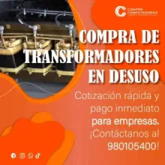 COMPRAMOS TRANSFORMADORES