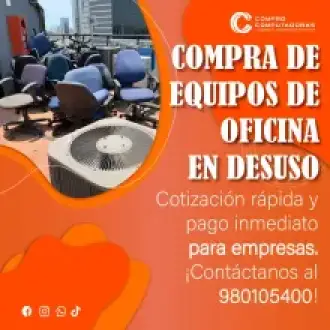 COMPRAMOS EQUIPOS DE OFICINA 