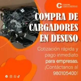 COMPRAMOS CARGADORES