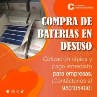 COMPRAMOS BATERIAS