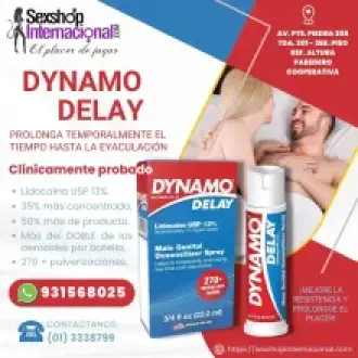 DYNAMO DELAY SPRAY 22.2ML - 270 PULVERIZACIONES