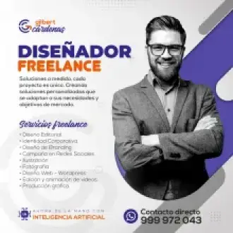 DISEÑADOR GRÁFICO FREELANCE