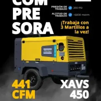 La compresora XAVS 450