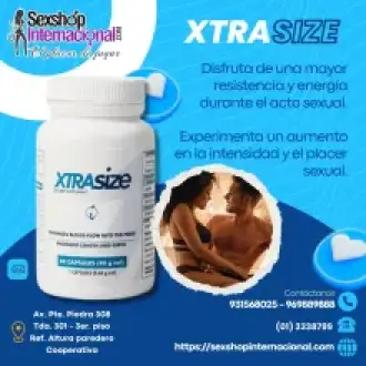 XTRASIZE - MAS TAMAÑO Y GROSOR CON MEJOR RENDIMIENTO RESISTENCIA Y ENERGIA