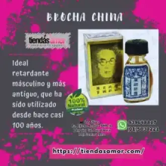 Brocha China para mejorar tu encuentro sexual - IZAGUIRRE 