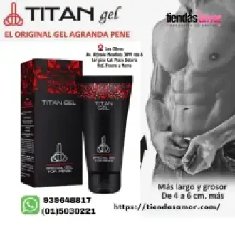 Titan Gel Natural Crecimiento Viril Largo y Grosor - Izaguirre