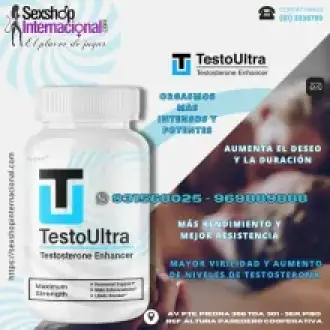 TESTO ULTRA - SUPLEMENTO SEGURO Y CONFIABLE 60 TABLETAS