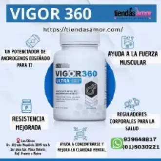 Suplemento y potenciador natural VIGOR 360