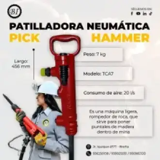  La patilladora neumática PICK HAMMER