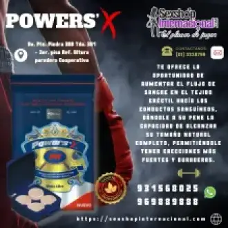 POWER X POTENCIADOR Y RETARDANTE 