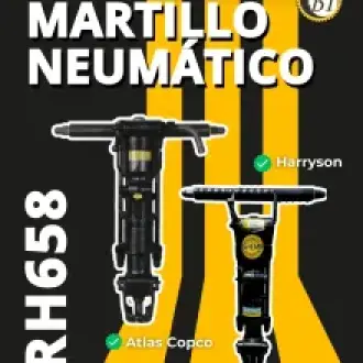 MARTILLO NEUMÁTICO RH 658 HARYSON