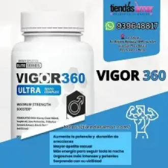 VIGOR 360 ERECCIONES FUERTES Y DE LARGA DURACIÓN 