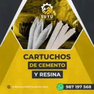 CARTUCHO DE RESINA Y DE CEMENTO - SUYU 