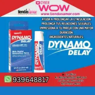 RETARDANTE SPRAY DYNAMO DELAY MAS ERECCION Y POTENCIA