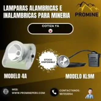 Lámparas Mineras Resistencia y Durabilidad Extrema
