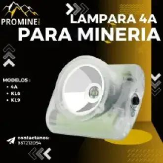Lámpara Minera 4A Iluminación Profesional de Alto Rendimien
