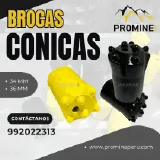 BROCAS CONICAS MINERIA PERUANA LIMA 