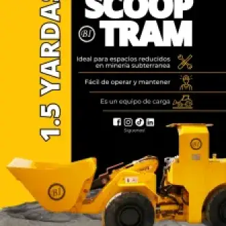 SCOOPTRAM 1.5 yardas