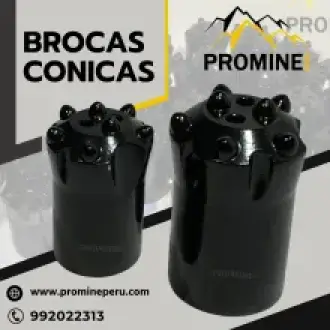 BROCAS CONICAS DE 34 MM Y 36 MM ICA