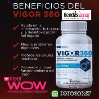 VIGOR 360 SUPLEMENTO ORIGINAL PARA LA POTENCIA SEXUAL