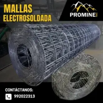 MALLAS ELECTROSOLDADAS MINERIA PERUANA 4 X 4 