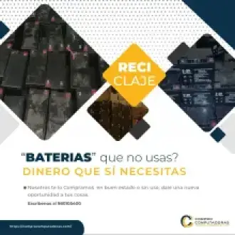 Transforma tus baterias en Dinero